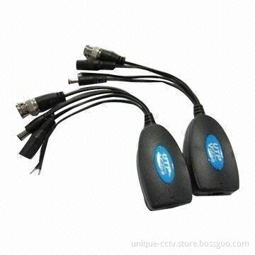 12V DC Video/Date PVD Video Transceivers, Transmit Power Signal of Up to 200m/600ft